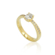 Fine Oval - Forlovelsesring fra Jan Jørgensen