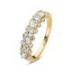 Ring Fior - med lab-grown diamanter