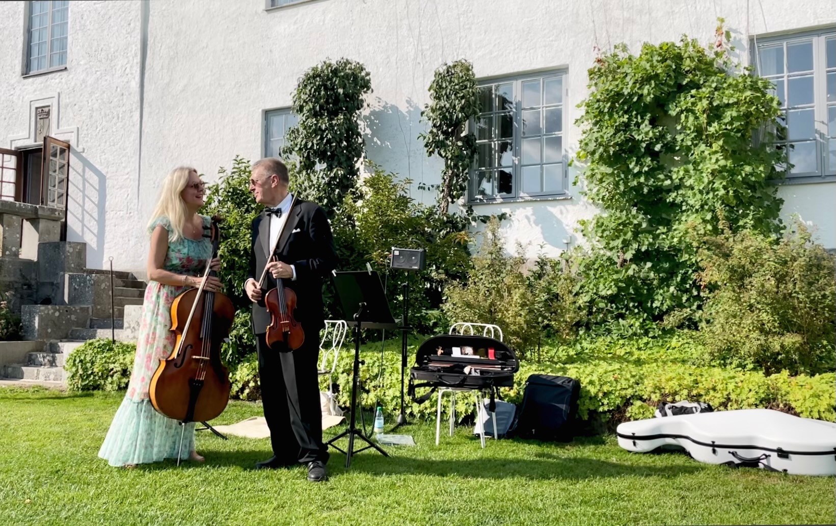 Strygemusik til bryllup - Duo Bergh